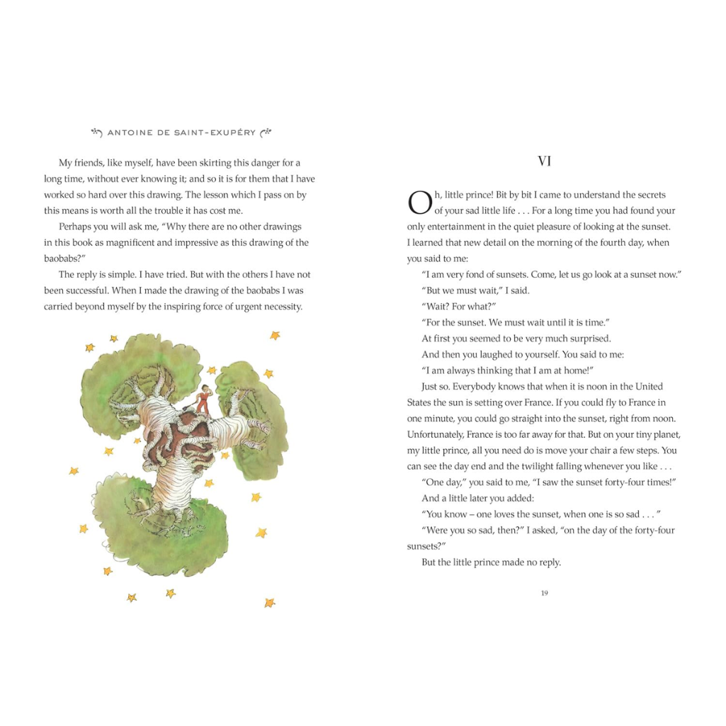 The Little Prince (Collector's Edition) (Hardback) spread