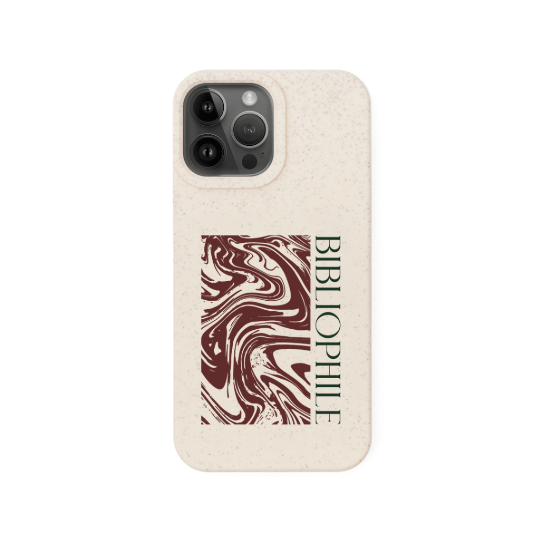 Natural Bibliophile phone case