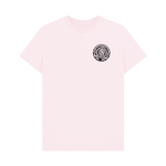 British Library Stamp on Pink Printed T-shirt