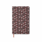 Burgundy Vintage Floral Journal