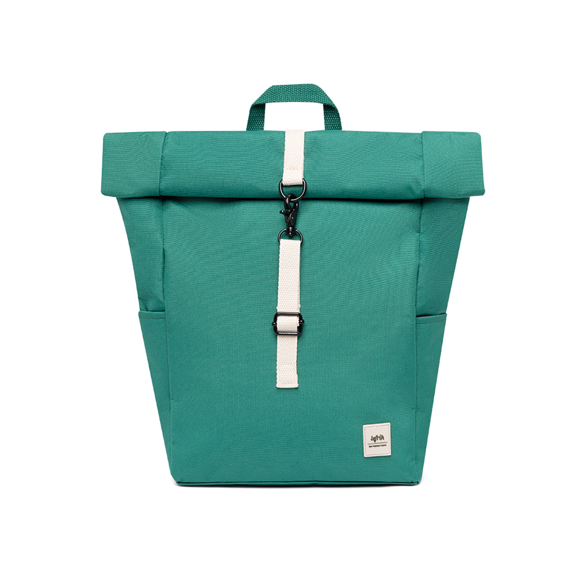 Roll Mini Backpack Green Bauhaus, view of front