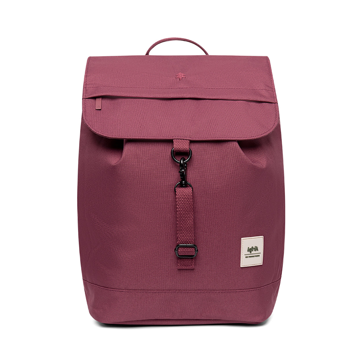 Scout Backpack Plum, view of front