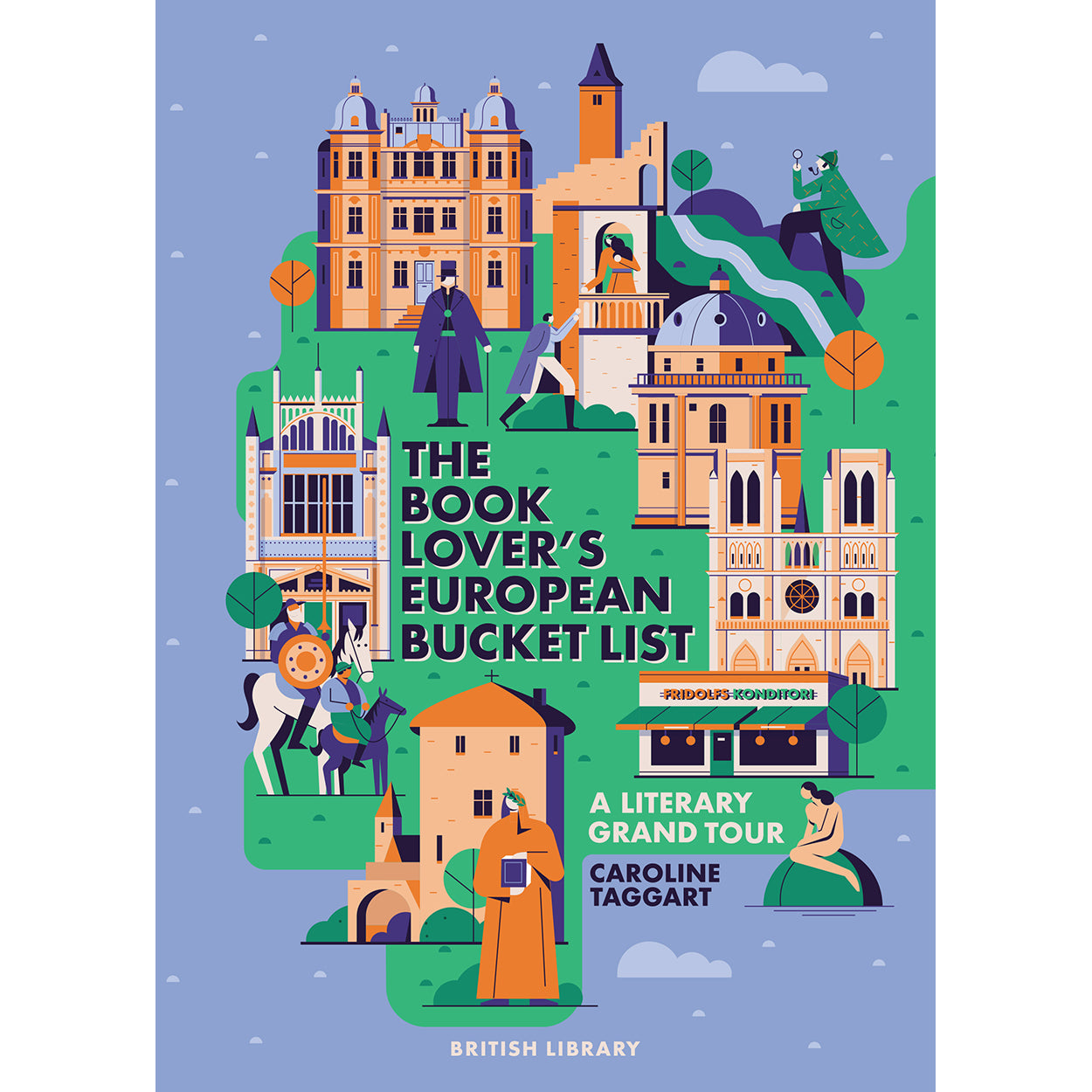 The Book Lover's European Bucket List Front Cover (Hardback)