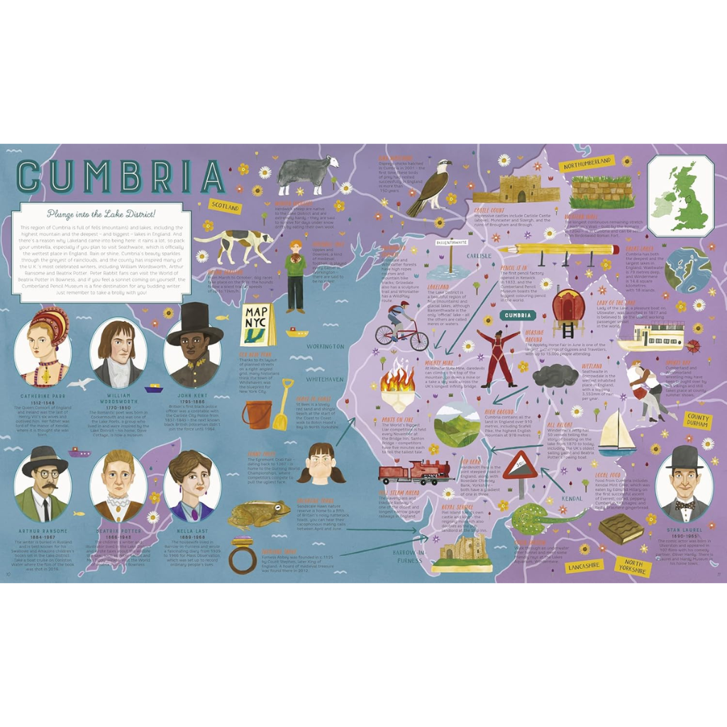 Maps of the United Kingdom (Paperback) Spread