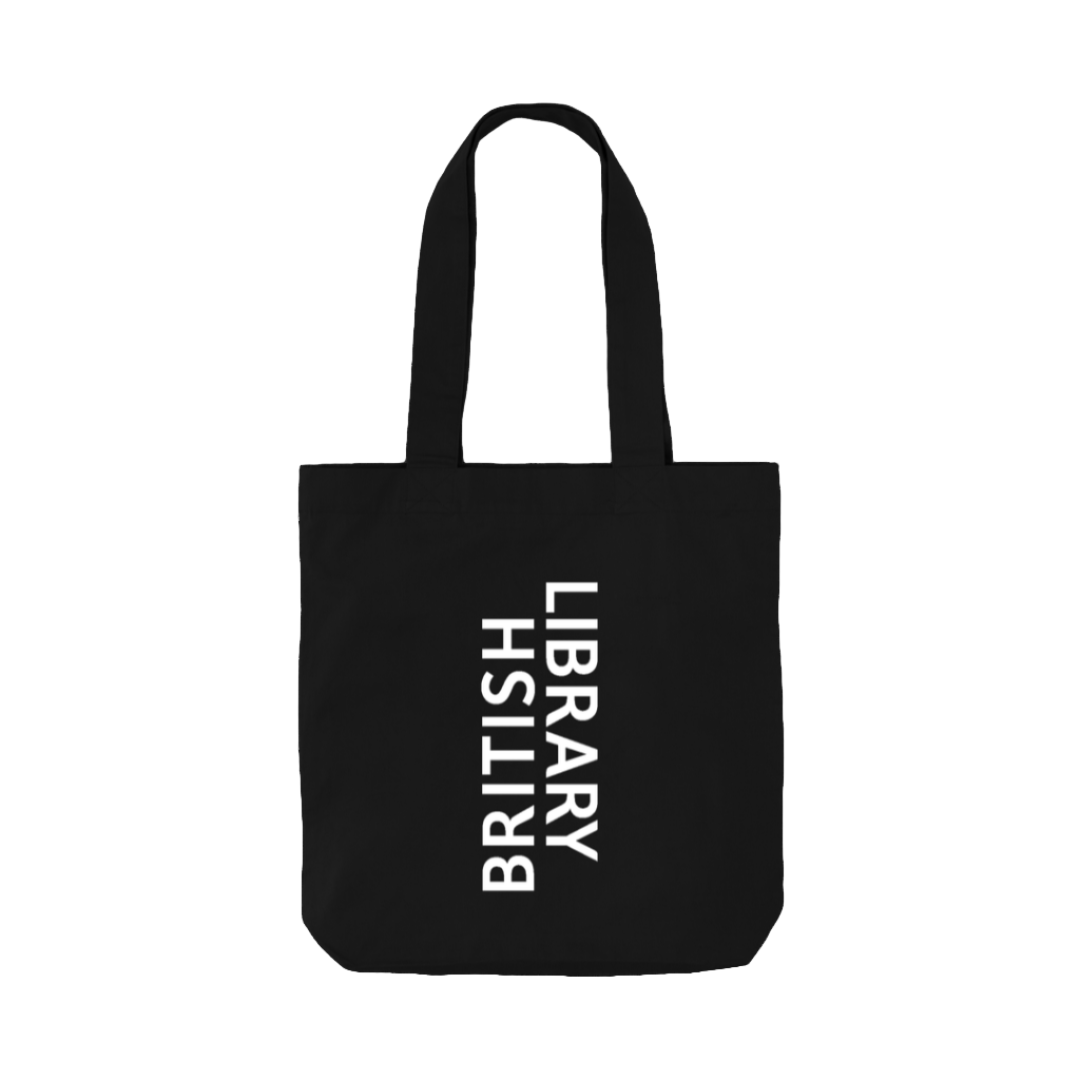 Black Printed Bag Front