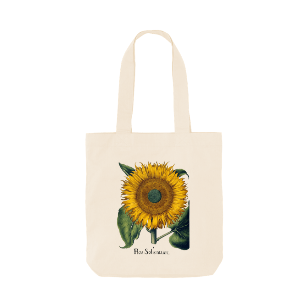 Sunflower Tote Natural Printed Bag