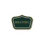 Bibliophile enamel pin badge