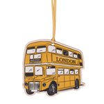 London Bus Wooden Decoration