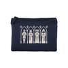 Medieval Women Pouch - French / Navy