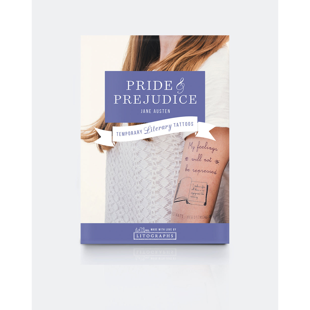 Pride and Prejudice Temporary Tattoos