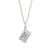 Sterling silver mixtape necklace