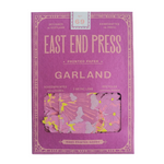 Spring Garden Sewn Garland in packaging