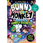 Bunny vs Monkey: Intergalactic Monkey Business! (Hardback)