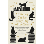 Book cover with black cat silhouettes and text on a beige background