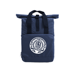 Navy British Library Stamp Backpack