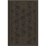 Book cover with floral design and 'Dracula' by Bram Stoker text