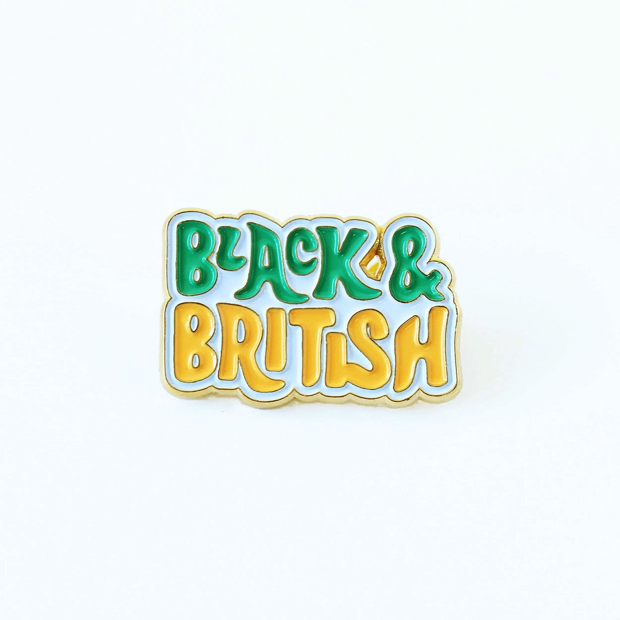 Black and British Pin