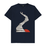 Navy Blue The Snow Queen staircase T-shirt