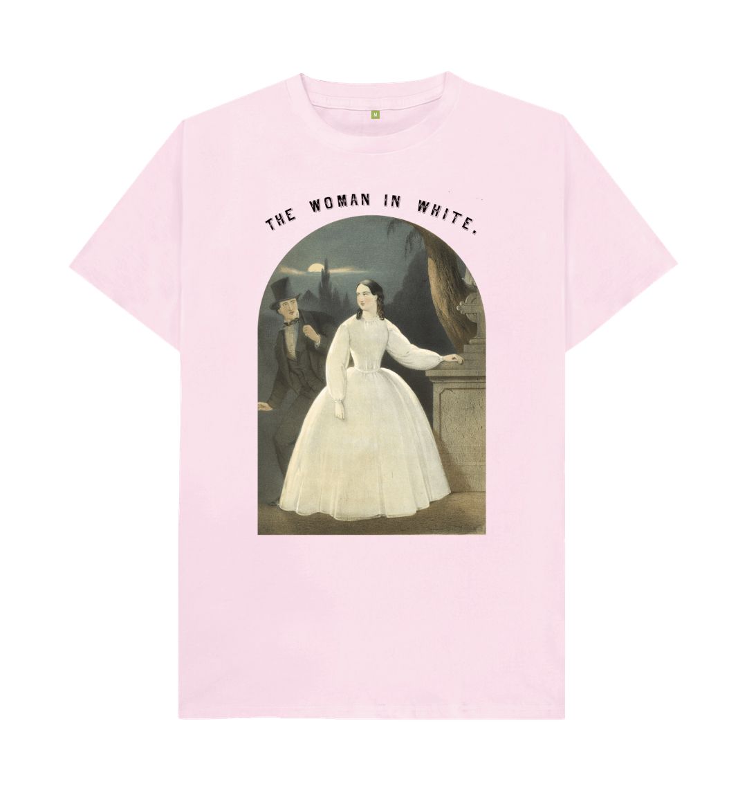 Pink The Woman in White T-shirt