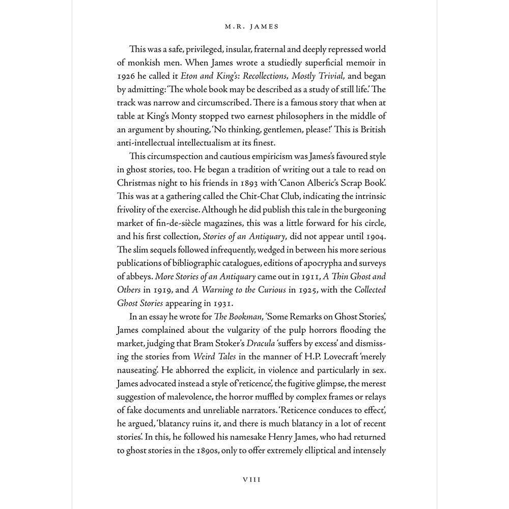The Ghost Stories of M. R. James Hardback Inside Pages