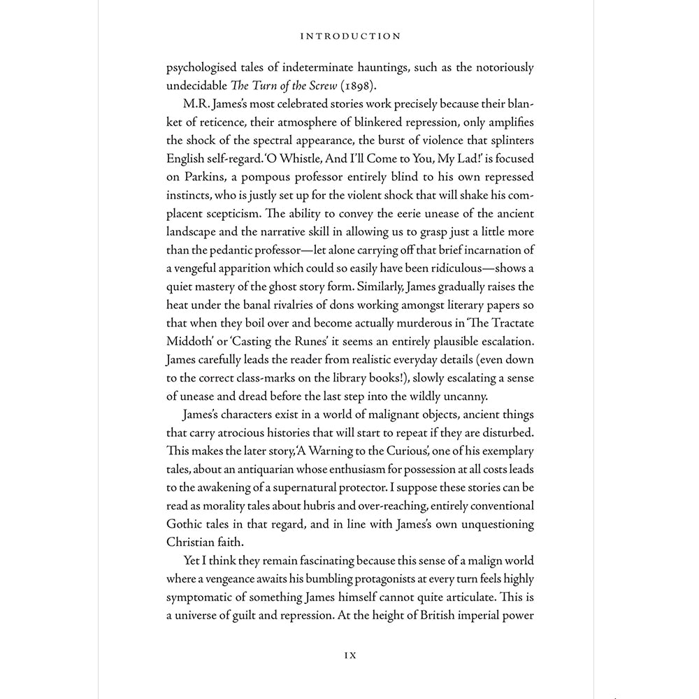 The Ghost Stories of M. R. James Hardback Inside Pages
