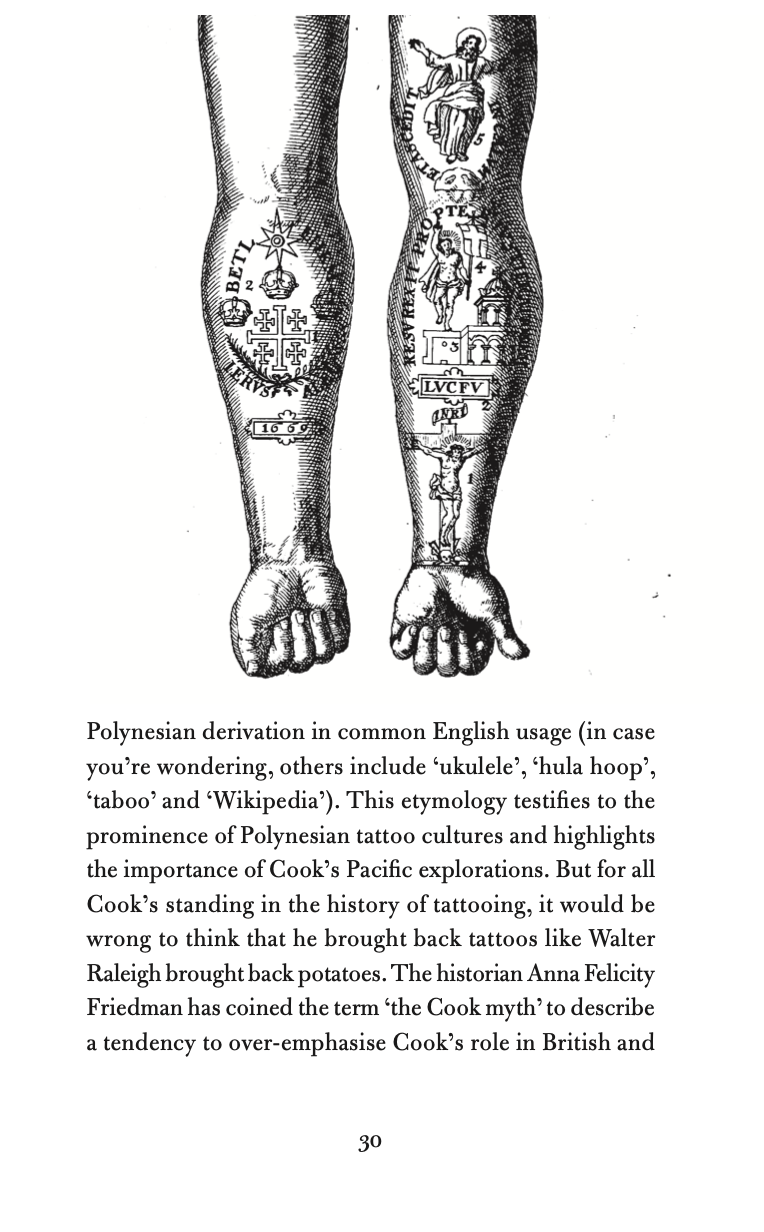 Page from The Philosophy of Tattoos