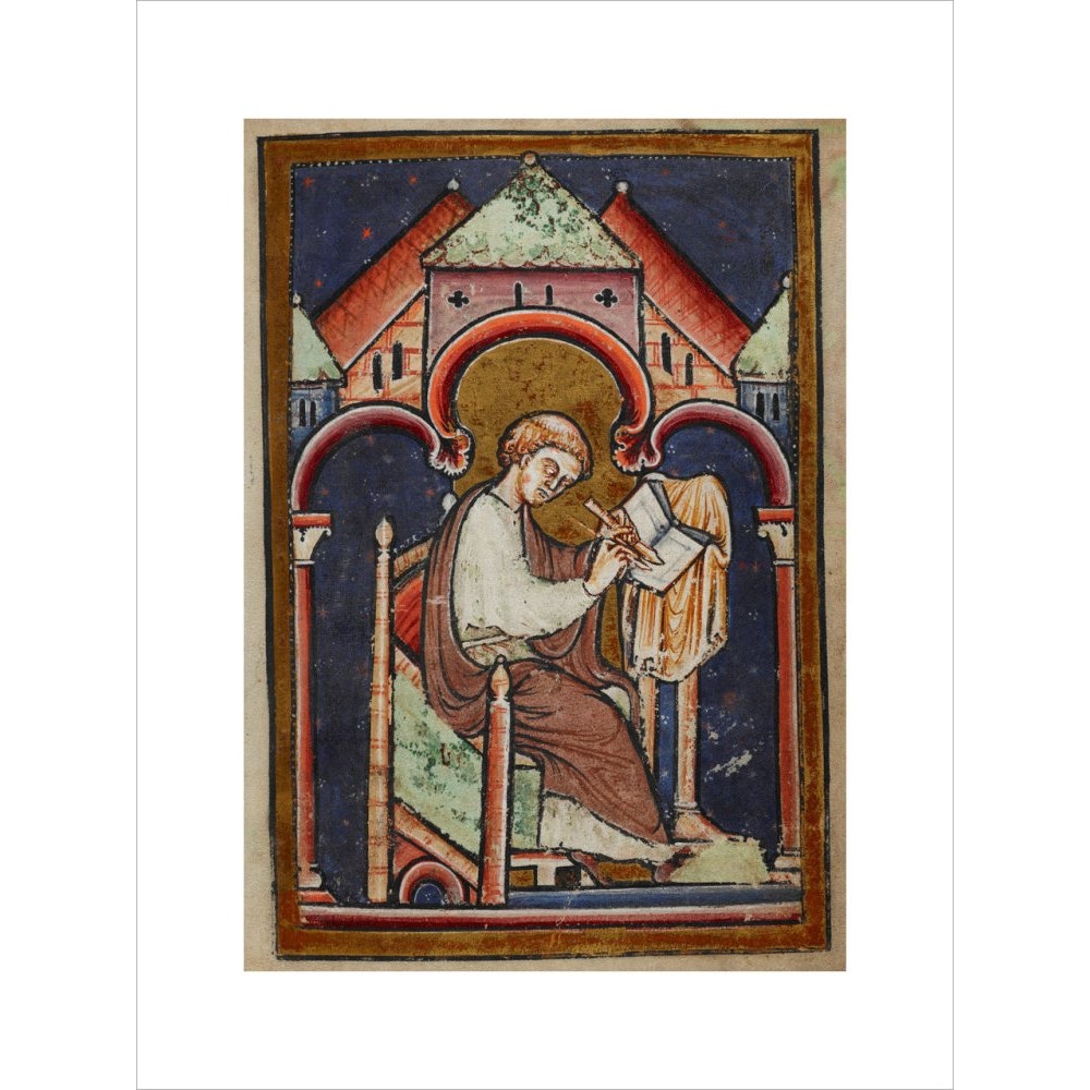 A Scribe Writing print unframed