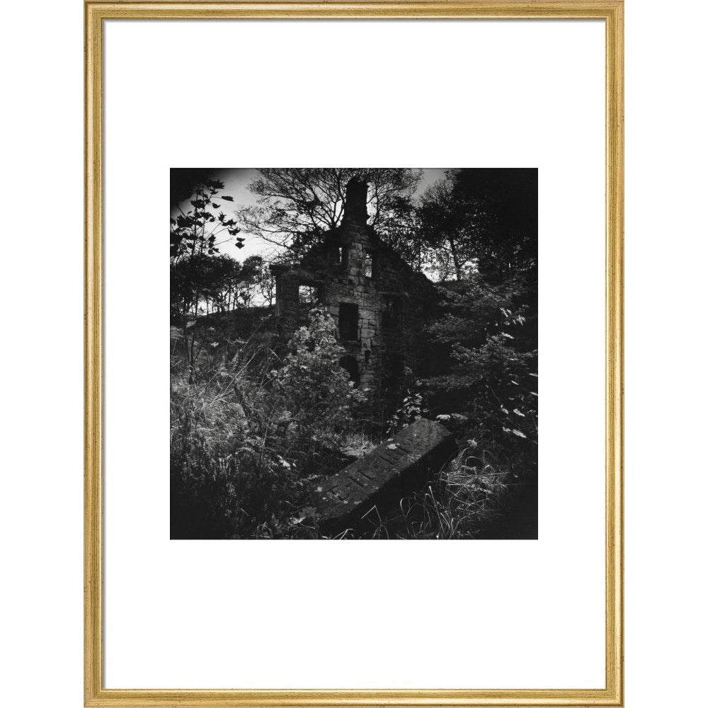 Staups Mill print in gold frame