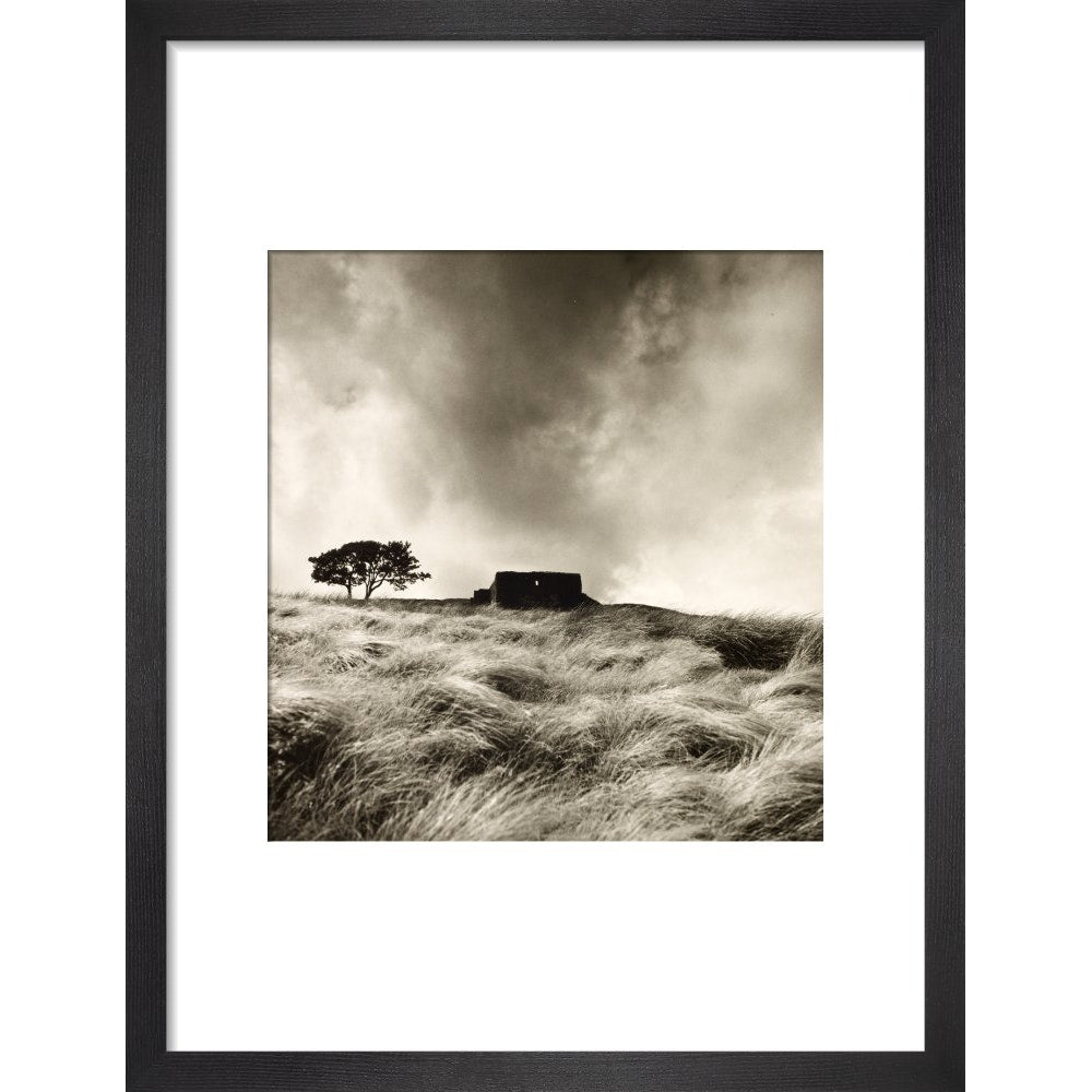 Top Withens print in black frame