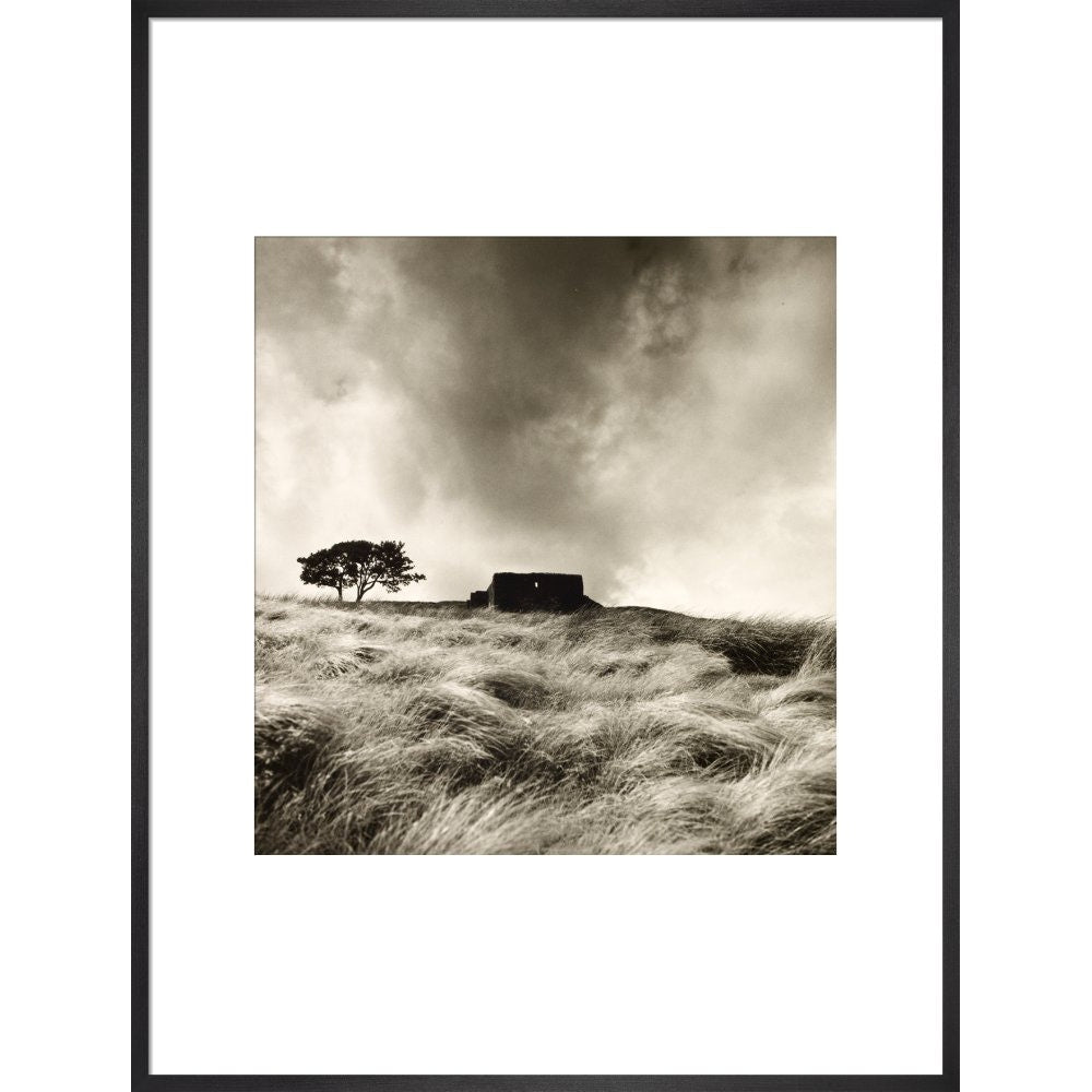 Top Withens print in black frame