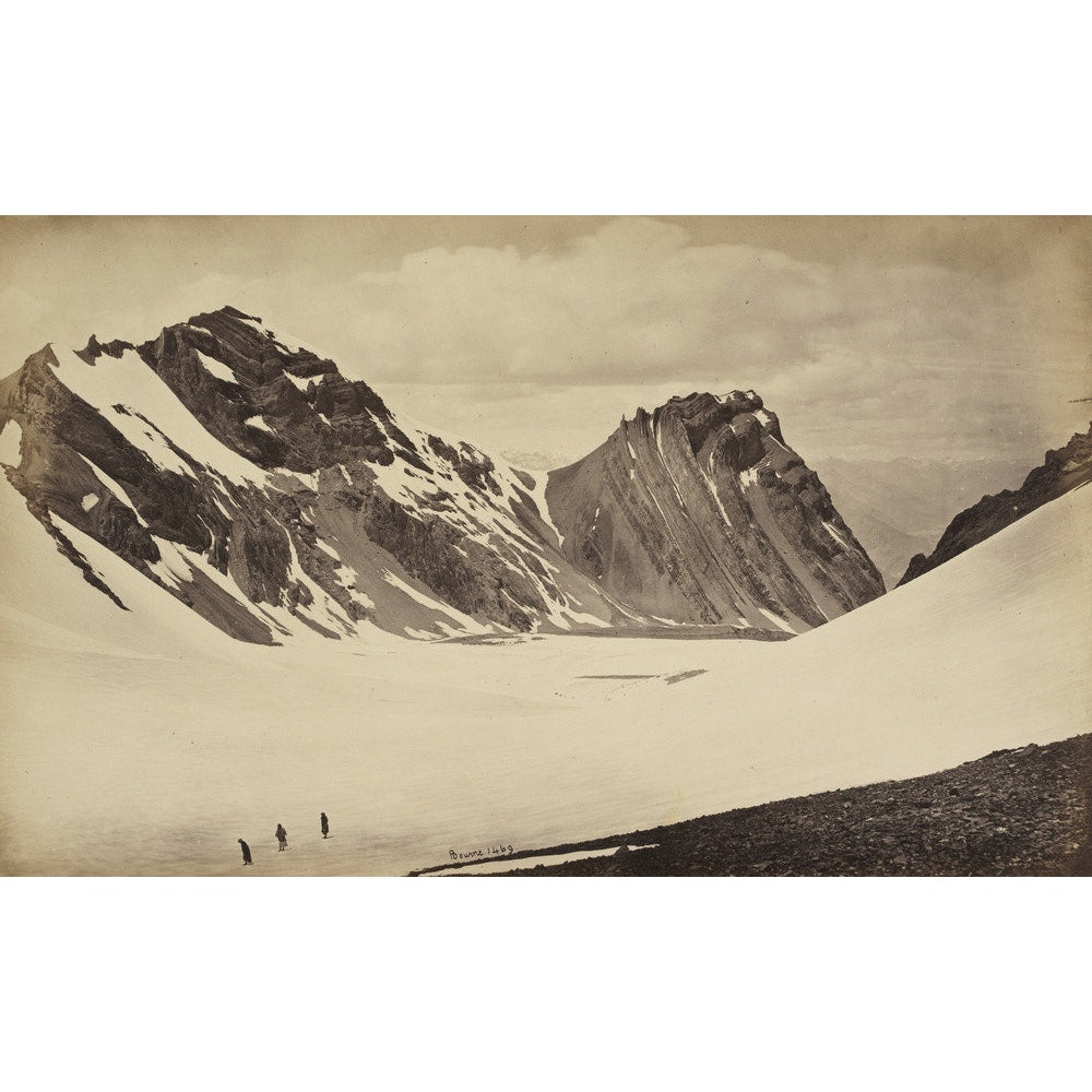 View from the Top of the Manirung Pass print