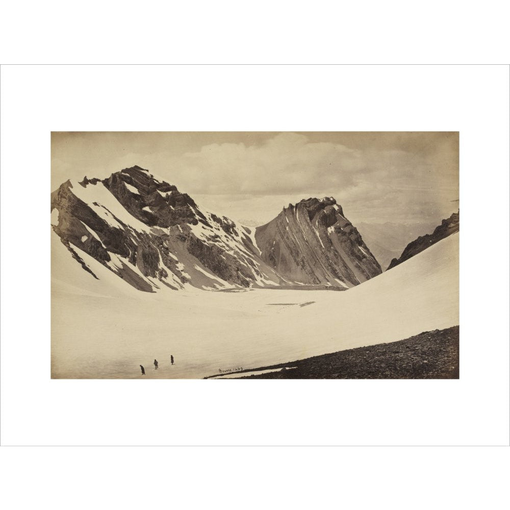 View from the Top of the Manirung Pass print unframed