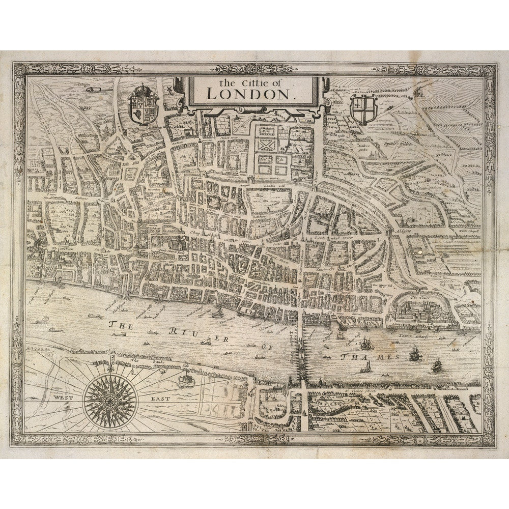 The Cittie of London print