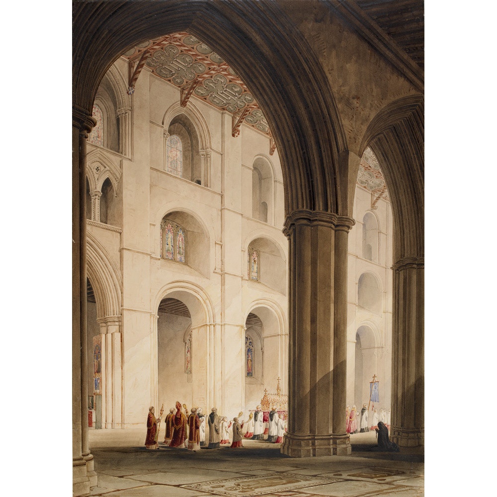 St. Albans Abbey print