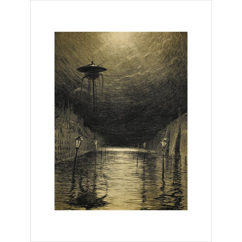 The Flooded City print unframed