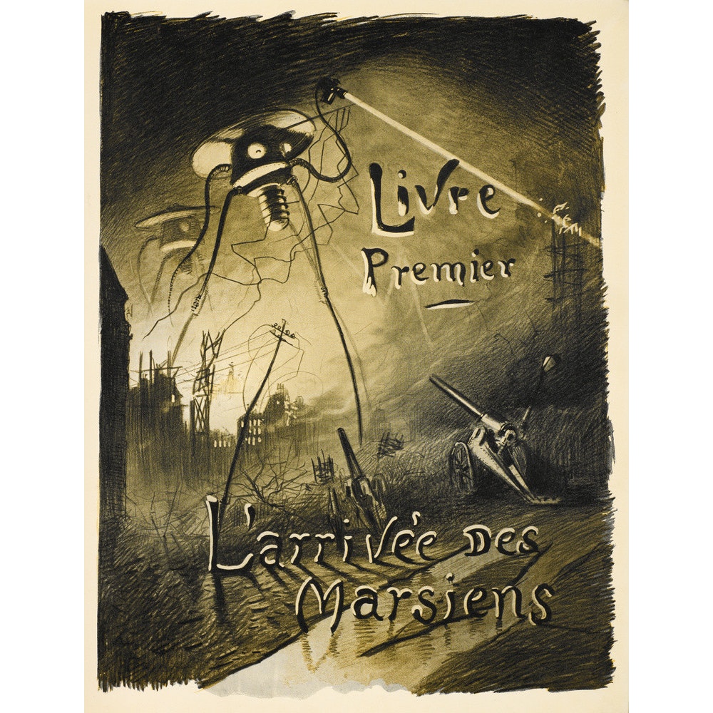 The Martians Arrive print