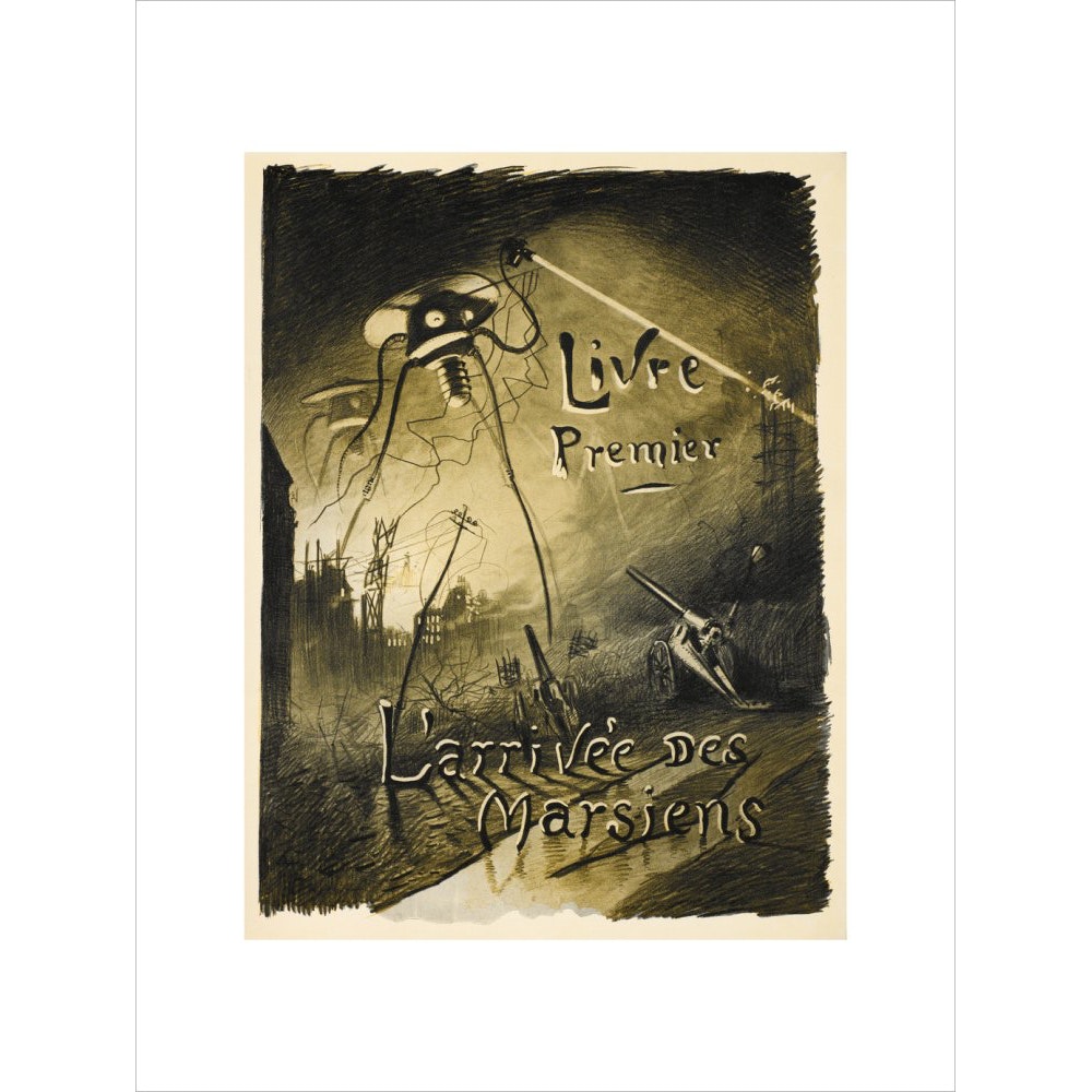 The Martians Arrive print unframed