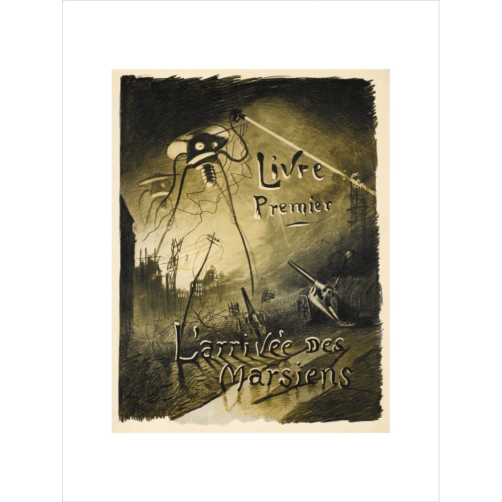 The Martians Arrive print unframed