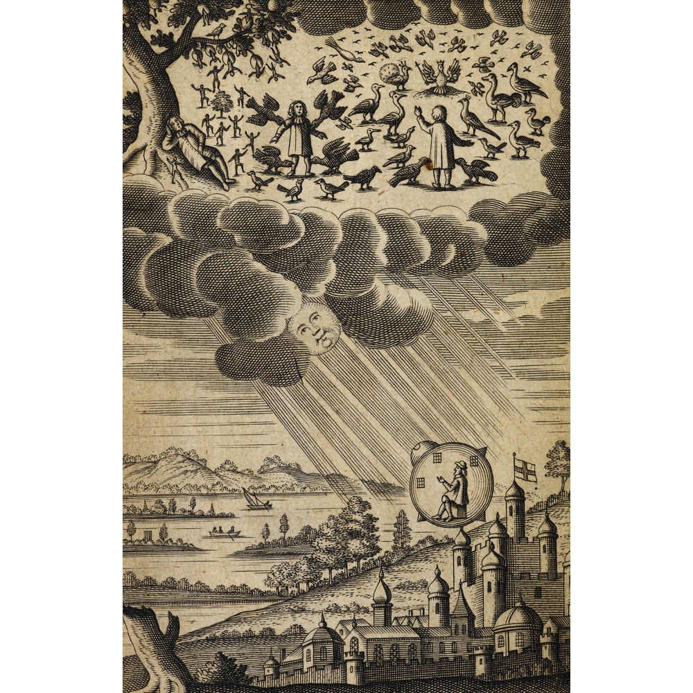 The Comical History of the States and Empires of the Worlds of the Moon and Sun print