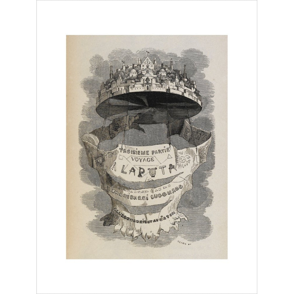 Laputa print unframed