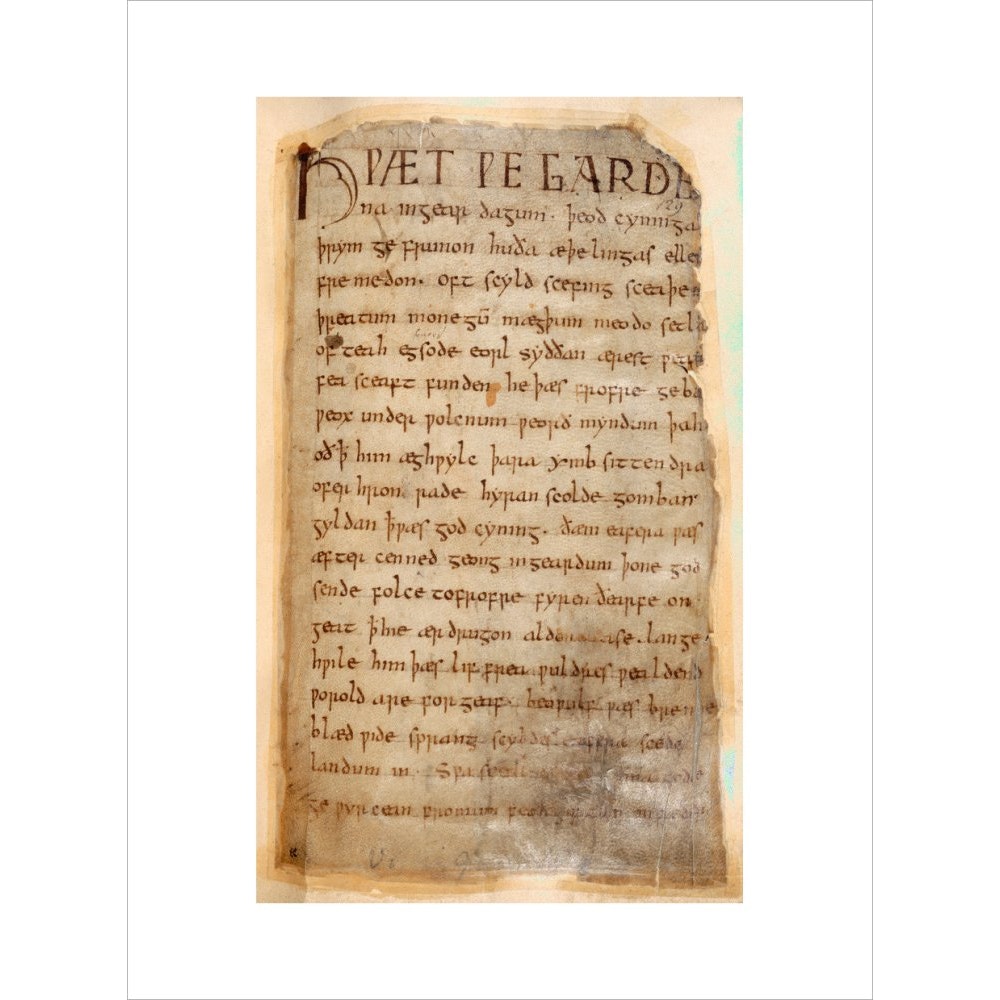 Beowulf print unframed