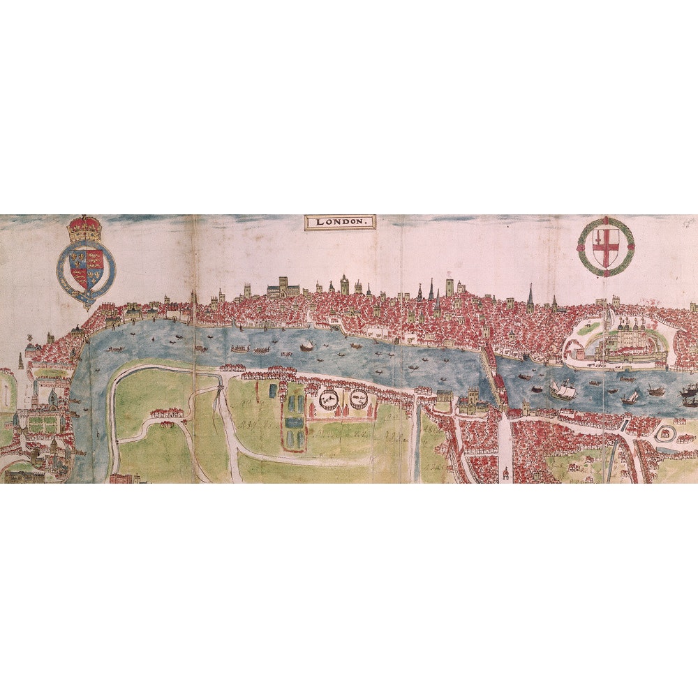London panorama print