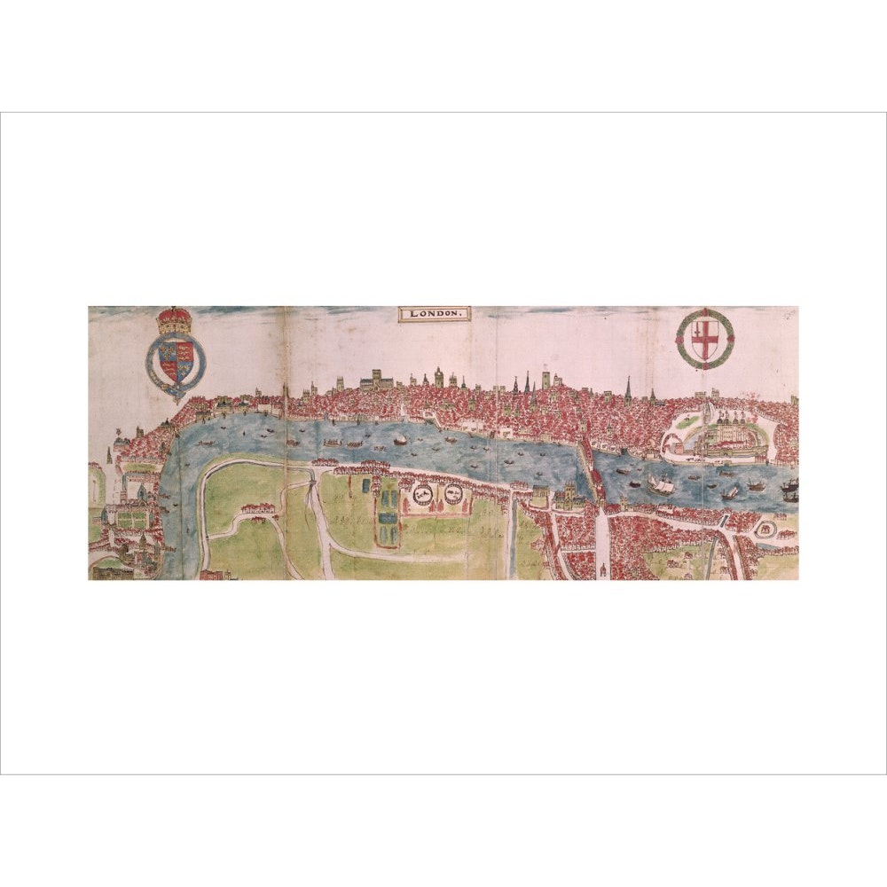 London panorama print unframed