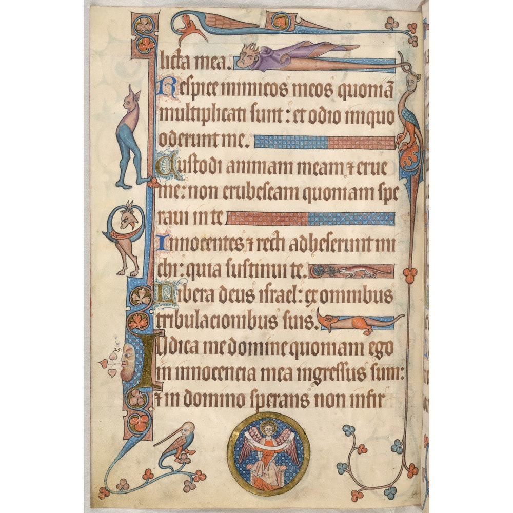 Luttrell Psalter print