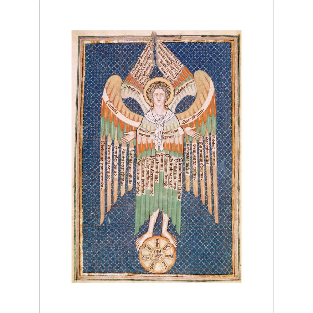 The cherub print unframed