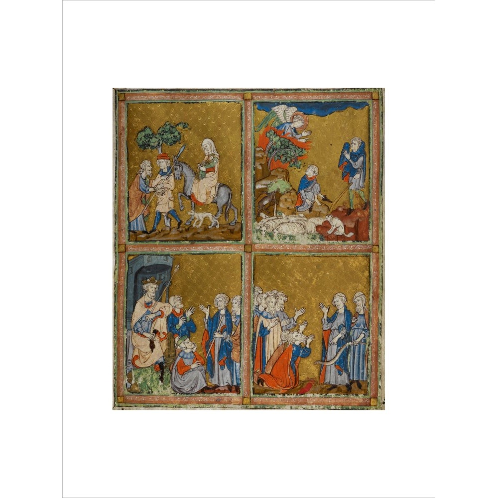 The Golden Haggadah print unframed