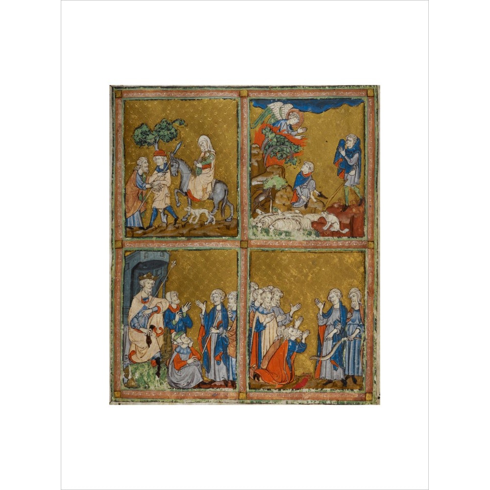 The Golden Haggadah print unframed