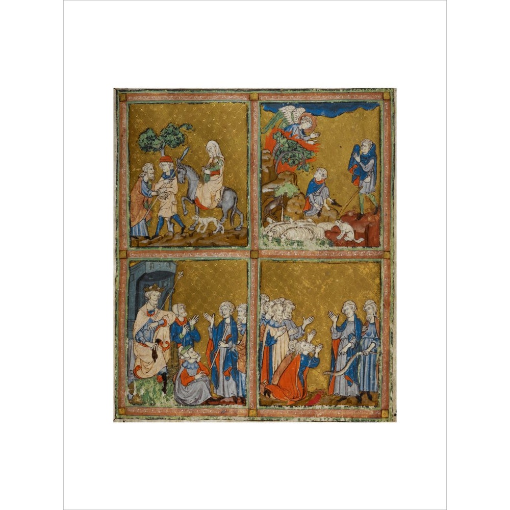 The Golden Haggadah print unframed