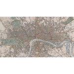 Cross's Map of London print