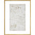 Samuel Coleridge's Lakes notebook print in gold frame